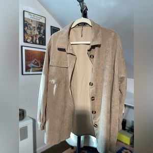 Nasty Gal Corduroy Button Down Shirt